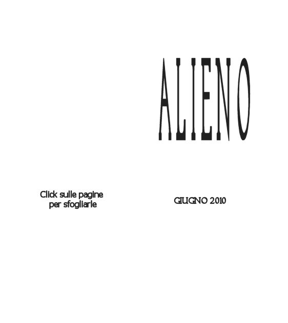 Titolo : Alieno