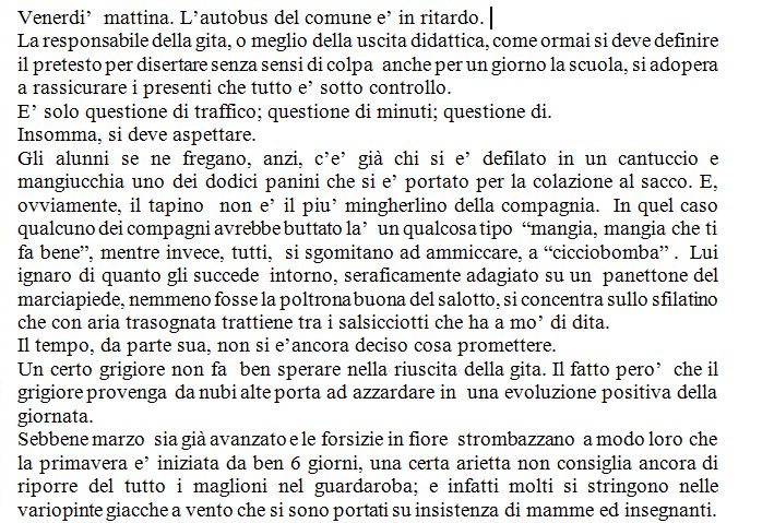 Gita Scolastica   Pagina 1